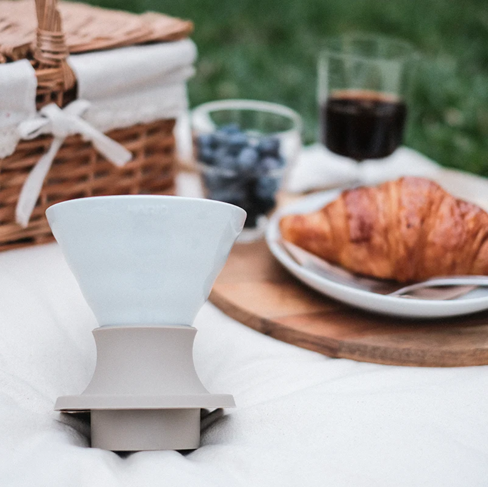 Hario V60 Immersion Ceramic Dripper SWITCH (Beyaz) - Görsel 2