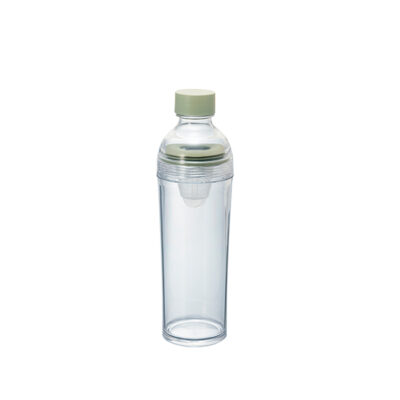 Hario Filter-In Bottle Taşınabilir Matcha ve Soğuk Çay Demleme Şişesi – Smokey Green (400 ml)