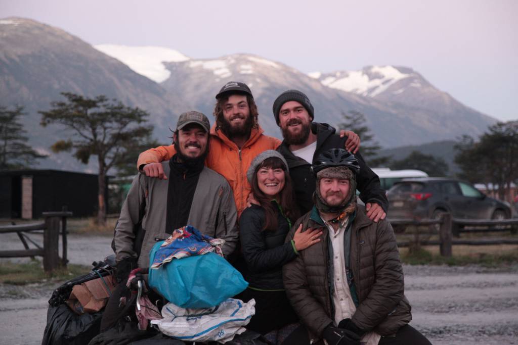 Pedal South ekibi Ricardo, Riley, Thomas ve Dyar