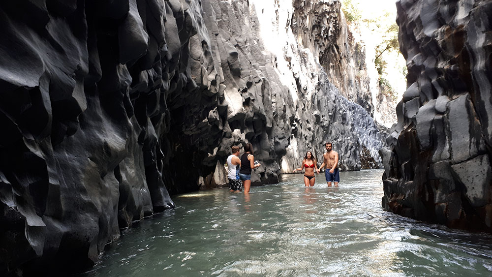 Gole Alcantara, Sicilya