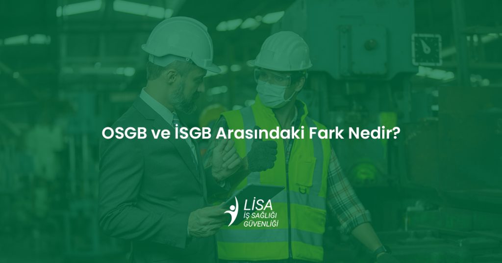 OSGB ve ISGB arasındaki fark nedir sorusunu temsil eden iş sağlığı ve güvenliği uzmanı ile çalışan resmi