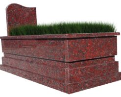 G-28 SANTIAGO RED GRANİT KOMPLE 5 CM KALINLIKTA MEZAR