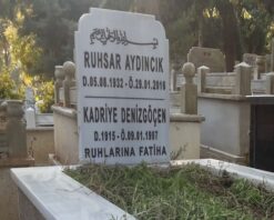 50*60 Mermer Mezar Baştaşı - Görsel 7