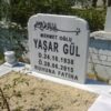 50*60 Mermer Mezar Baştaşı