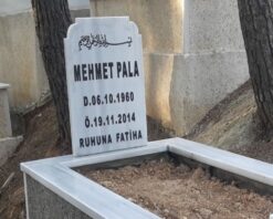 50*60 Mermer Mezar Baştaşı - Görsel 8