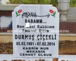 Alternative view of 50*60 Mermer Mezar Baştaşı