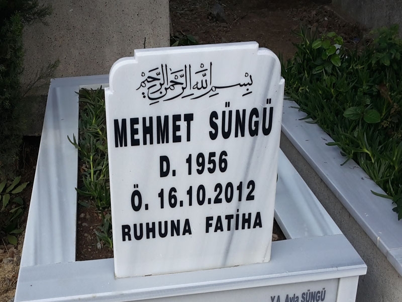 50*60 Mermer Mezar Baştaşı - Görsel 4