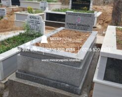 G-6 BETA GRANİT KOMPLE 5 CM KALINLIKTA MEZAR - Görsel 3