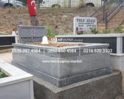 G-6 BETA GRANİT KOMPLE 5 CM KALINLIKTA MEZAR - Görsel 8