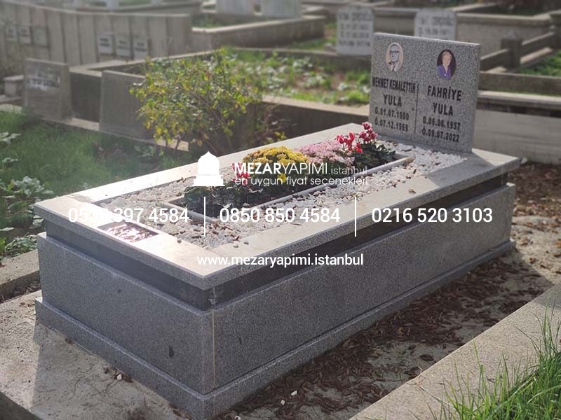 G-6 BETA GRANİT KOMPLE 5 CM KALINLIKTA MEZAR - Görsel 6