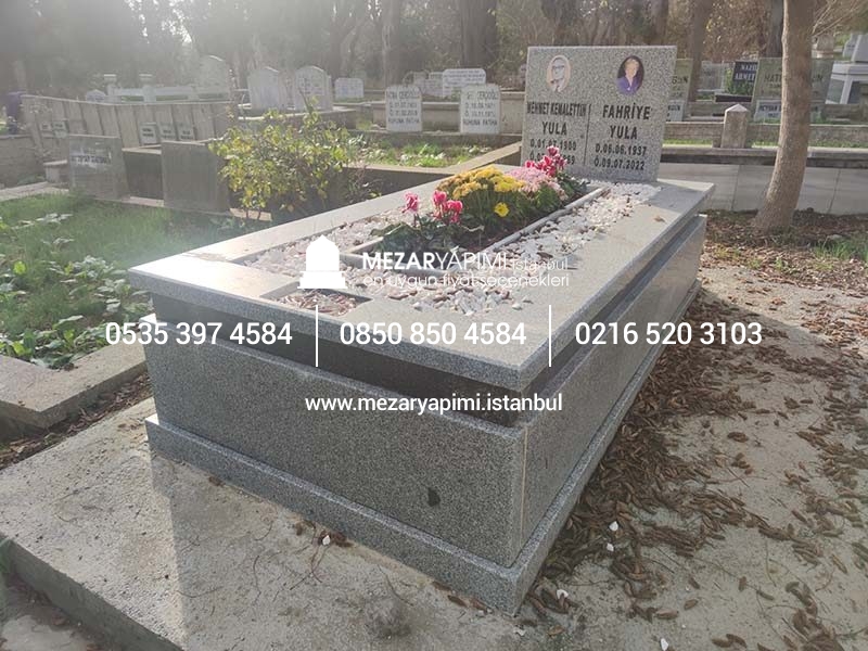 G-6 BETA GRANİT KOMPLE 5 CM KALINLIKTA MEZAR - Görsel 4