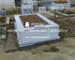 Tek Kişilik Mermer Mezar - Görsel 7