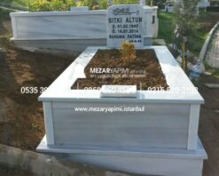Tek Kişilik Mermer Mezar - Görsel 15