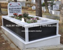 Alternative view of Tek Kişilik Gövde Granit Mezar
