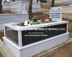 Tek Kişilik Gövde Granit Mezar