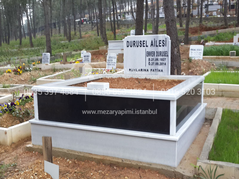 iki Kisilik Govde Granit Mezar-2