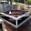 İki Kişilik Gövde Granit Sütunlu Mezar