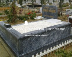 İki Kişilik Komple Granit Mezar - Görsel 21