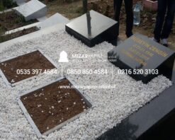 İki Kişilik Komple Granit Mezar - Görsel 15