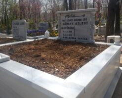 İki Kişilk Mermer Sütunlu Mezar - Görsel 14