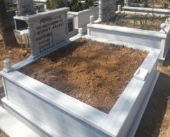 İki Kişilk Mermer Sütunlu Mezar - Görsel 12
