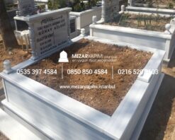 İki Kişilk Mermer Sütunlu Mezar - Görsel 10