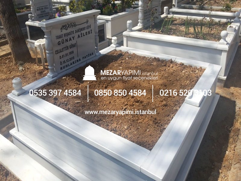 İki Kişilk Mermer Sütunlu Mezar - Görsel 10