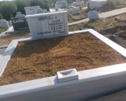 İki Kişilk Mermer Sütunlu Mezar - Görsel 19