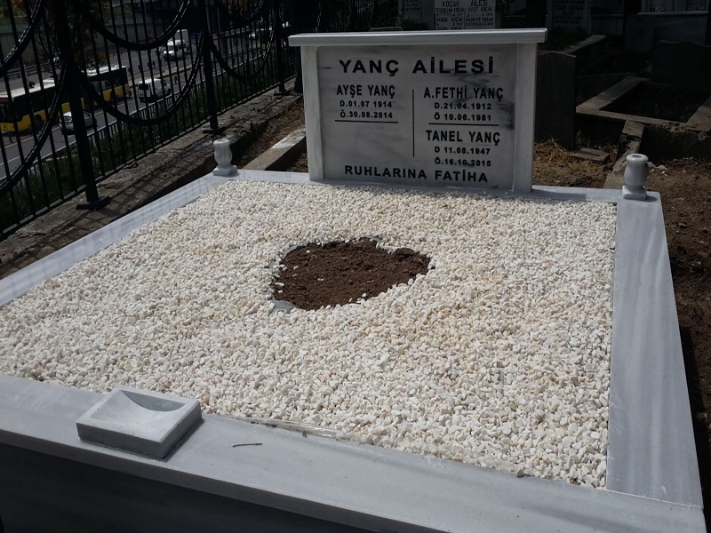 İki Kişilk Mermer Sütunlu Mezar - Görsel 15