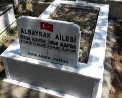 70 - 80 Cm Mezar Baştaşı - Görsel 3