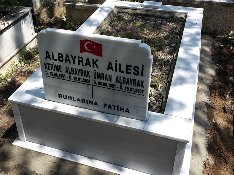70 - 80 Cm Mezar Baştaşı - Görsel 3
