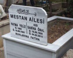 70 - 80 Cm Mezar Baştaşı - Görsel 6