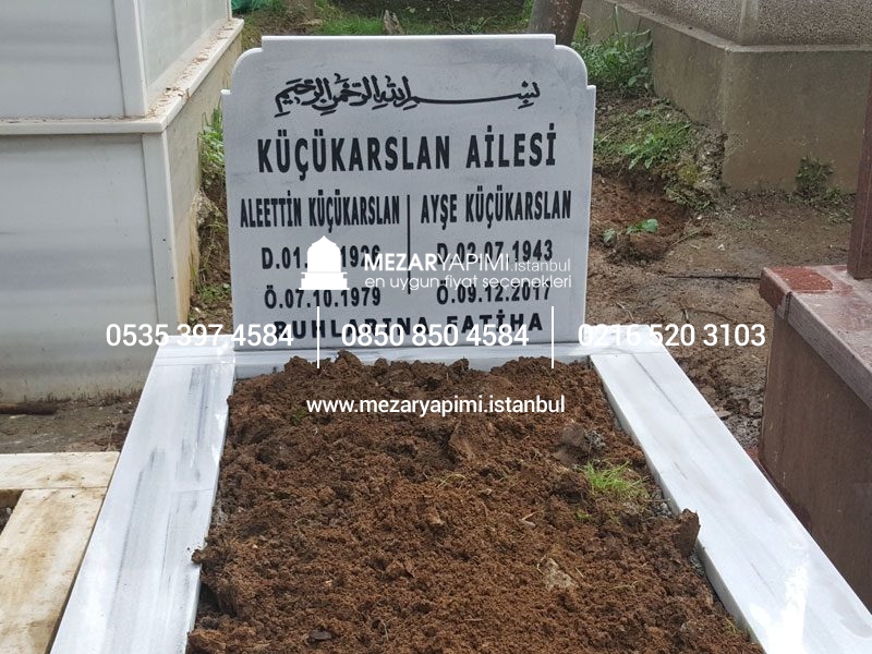 70 - 80 Cm Mezar Baştaşı - Görsel 2