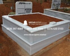 İki Kişilik Mermer Mezar Model - Görsel 11