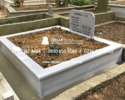 İki Kişilik Mermer Mezar Model - Görsel 15