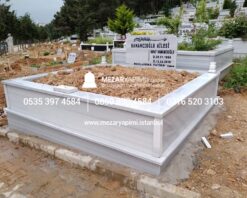 İki Kişilik Mermer Mezar Model