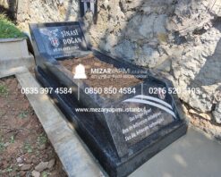 G-12 NERO GASKA GRANİT KOMPLE 5-8 CM ARASI KALINLIKTA ÖZEL EĞİMLİ MEZAR - Görsel 8
