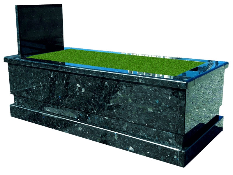 G-17 VOLGA BLUE GRANİT KOMPLE 5 CM KALINLIKTA MEZAR