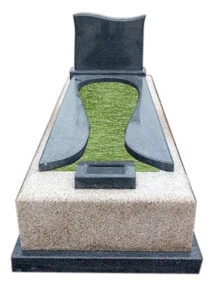 G-24 ROSALIN - N. GASKA BLOK GRANİT DALGALI KOMPLE 5-20 CM ARASI KALINLIKTA MEZAR