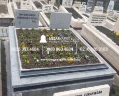 G-5 ÇİFT KİŞİLİK GRANİT KOMPLE 5 CM KALINLIKTA MEZAR - Görsel 3