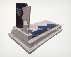 Granit gecme kapakli blok mezar modeli