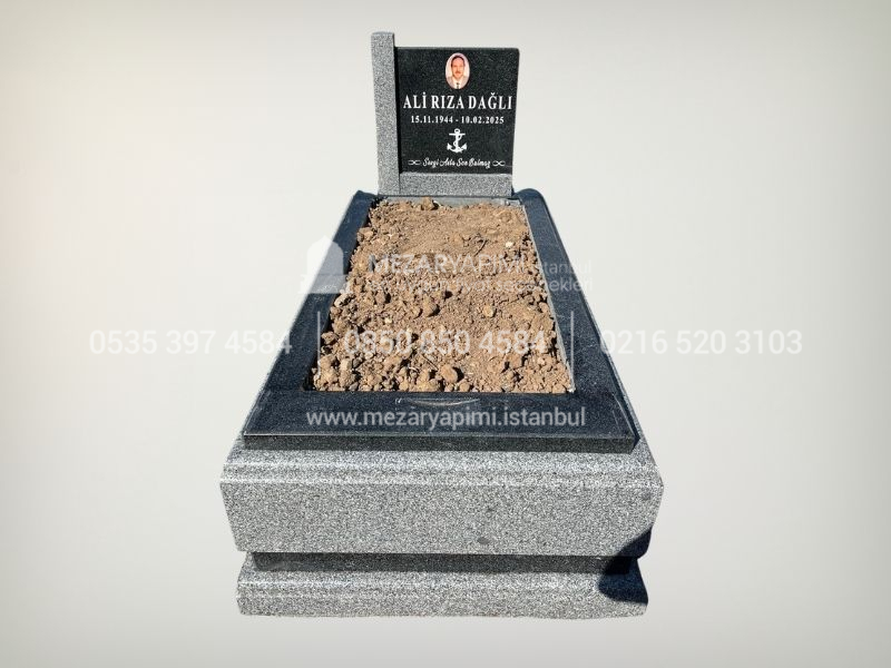 Komple 10cm Blok Granit Mezar