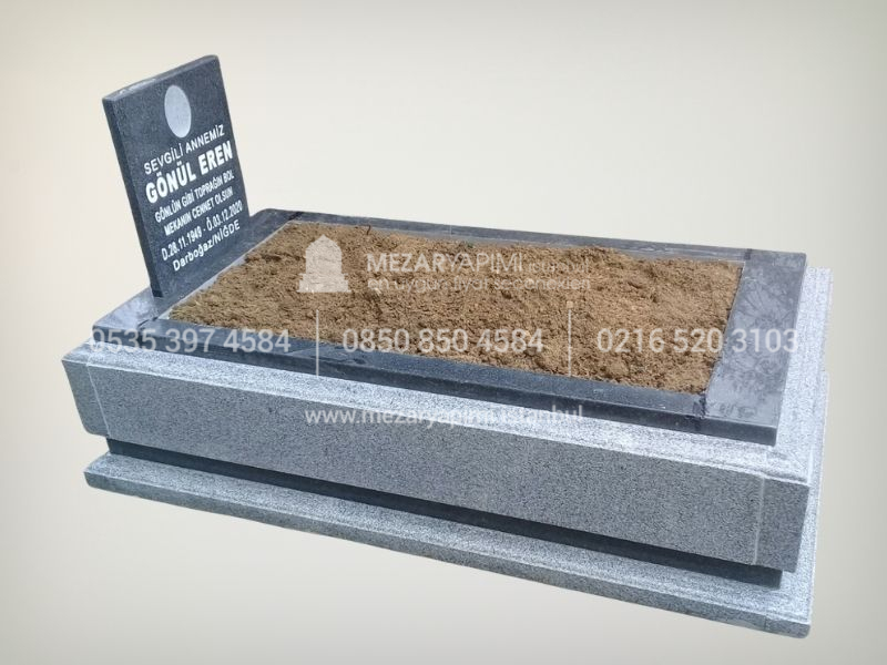 Komple 10cm Blok Granit Mezar