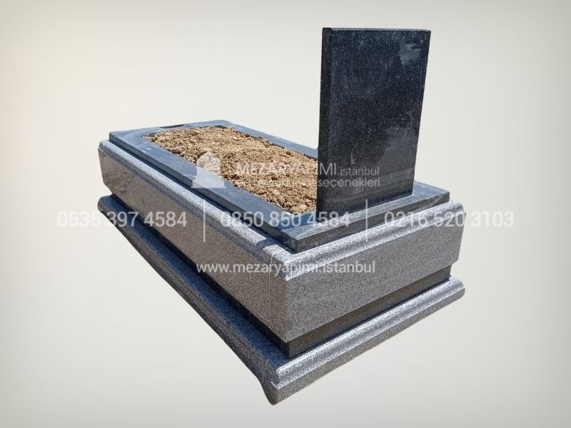 Komple 10cm Blok Granit Mezar