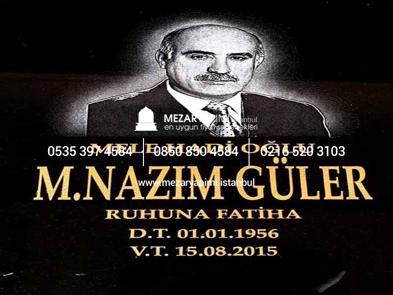 Mezar Taşı Üzerine Lazer Resim - Görsel 15
