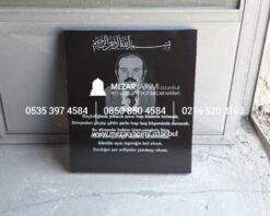 Mezar Taşı Üzerine Lazer Resim - Görsel 18
