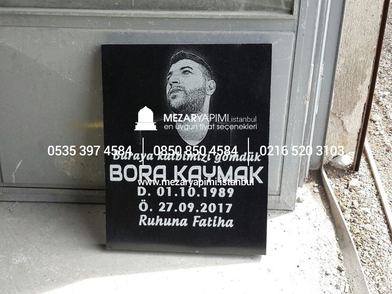 Mezar Taşı Üzerine Lazer Resim - Görsel 27