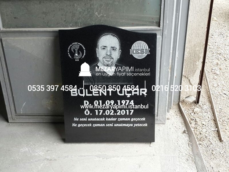 Mezar Taşı Üzerine Lazer Resim - Görsel 29