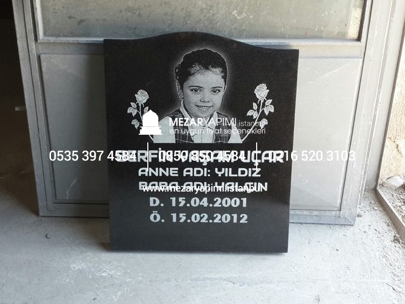 Mezar Taşı Üzerine Lazer Resim - Görsel 30