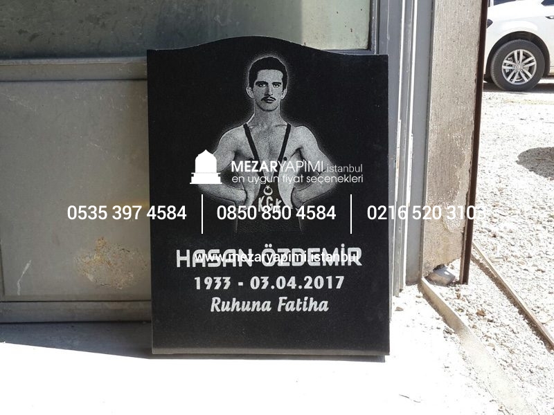 Mezar Taşı Üzerine Lazer Resim - Görsel 31